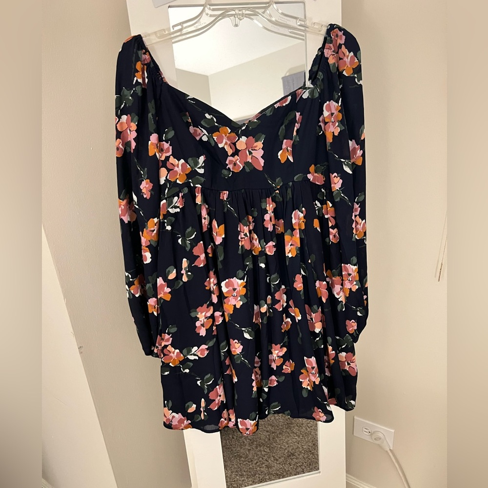 A&E Floral Dress